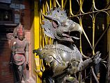 Kathmandu Patan Golden Temple 22 Statue Of A Griffin